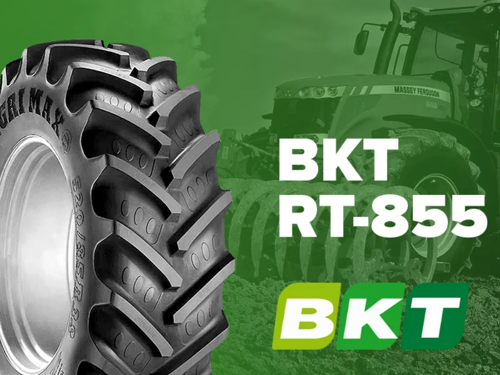 Сделано в BKT: AGRIMAX RT 855 - чтобы сделать работу в поле более комфортной